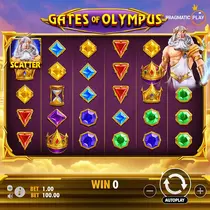 22Bet - Gates of Olympus Slot Game - Pragmatic Play
