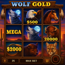22Bet - Wolf Gold Slot Game - Pragmatic Play
